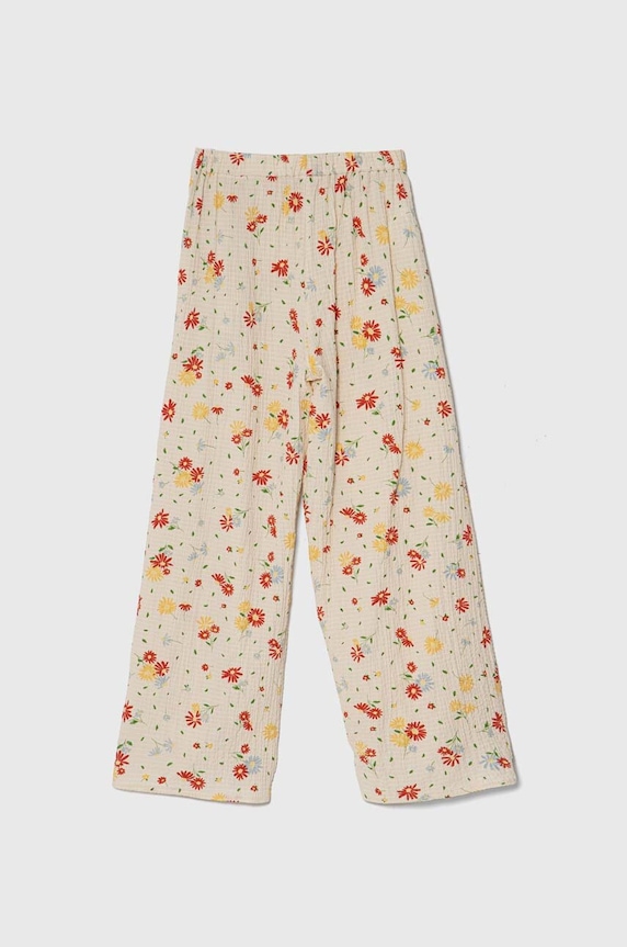 United Colors of Benetton gyerek nadrág 4RFGCF037.G.Seasonal bézs SS24