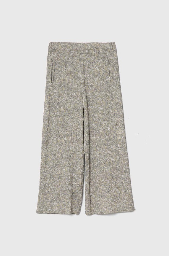 United Colors of Benetton gyerek nadrág elasztánnal zöld 4RFGCF037.G.Seasonal