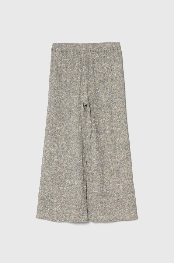 United Colors of Benetton gyerek nadrág 4RFGCF037.G.Seasonal zöld SS24