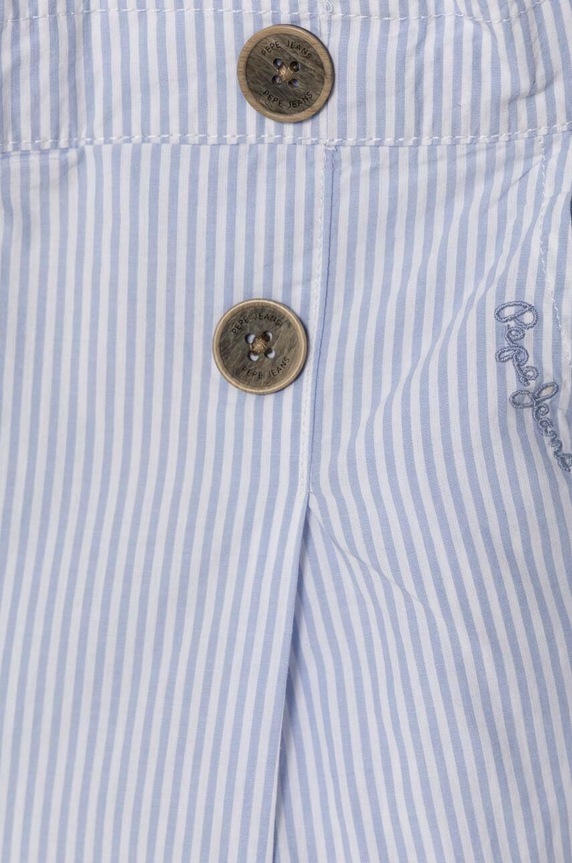 Dievča Detské bavlnené nohavice Pepe Jeans OLLIE PG210793 modrá