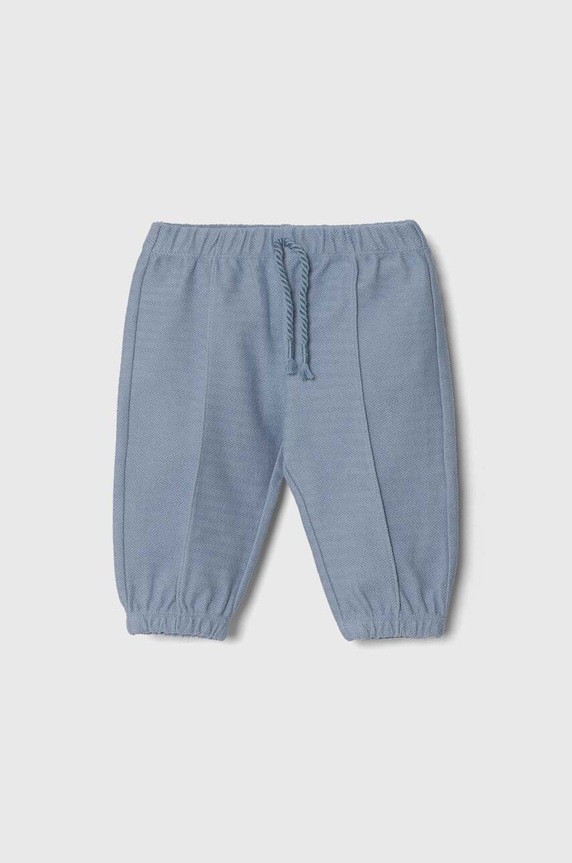 United Colors of Benetton baba pamut melegítőnadrág dzsörzé kék 39T2AF01N.W.Seasonal