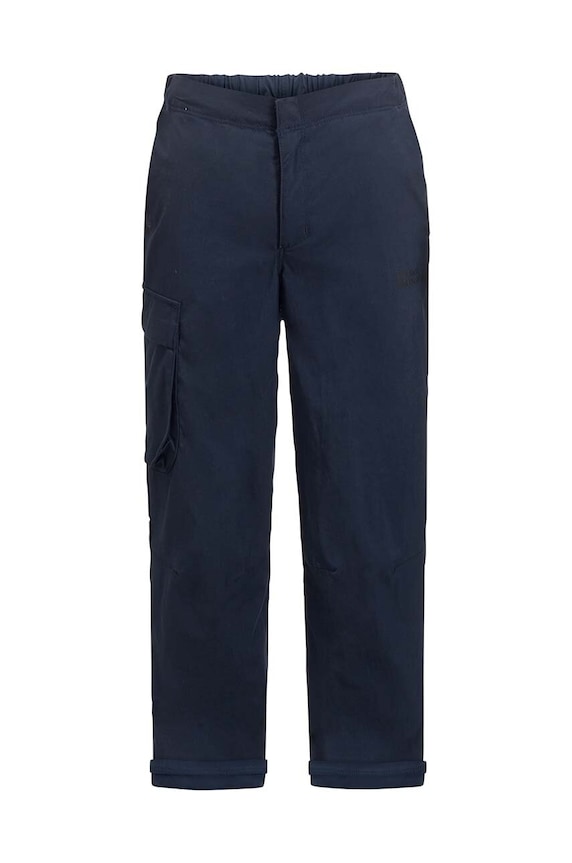 Dječje hlače Jack Wolfskin DESERT bez uzorka mornarsko plava 1610611.92.152