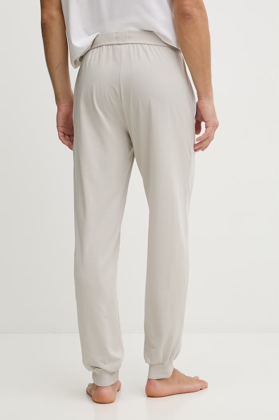 Ruházat BOSS lounge alsó férfi pamut elasztánnal Mix&Match Pants 50515305 bézs