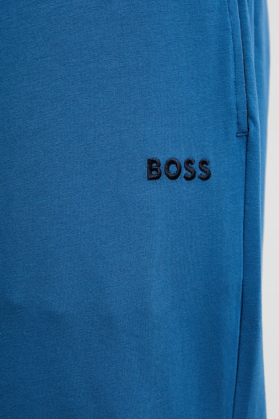 BOSS lounge alsó férfi pamut elasztánnal Mix&Match Pants kék 50515305
