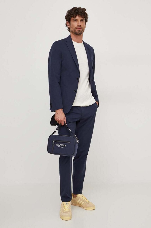 Παντελόνι BOSS 50502477 σκούρο μπλε AA00