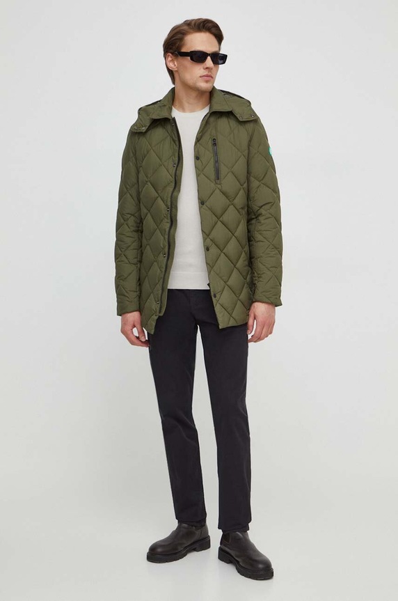 BOSS Orange spodnie 50508246 czarny SS24