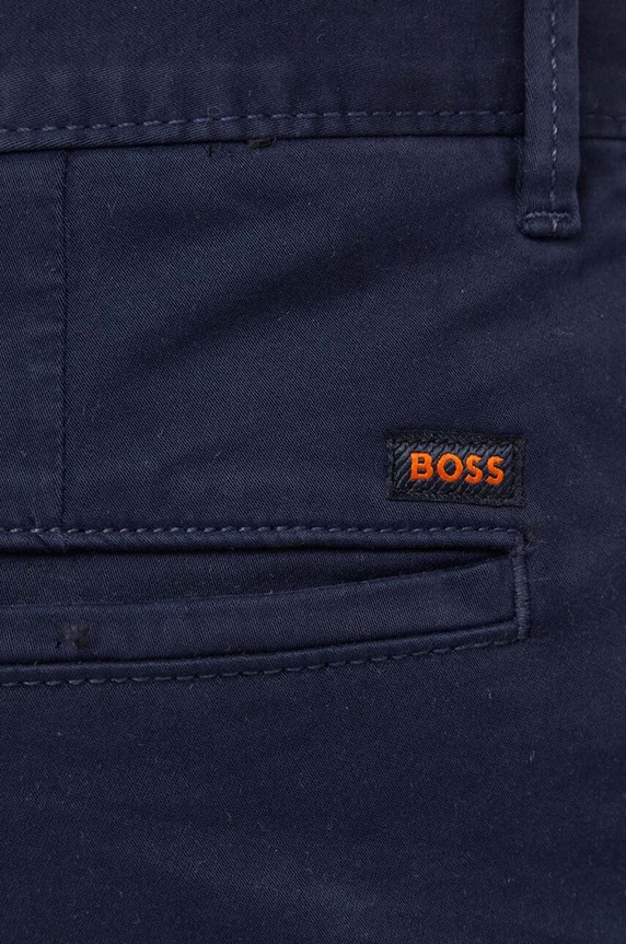 Nohavice BOSS Orange Chino_slim tmavomodrá 50510933