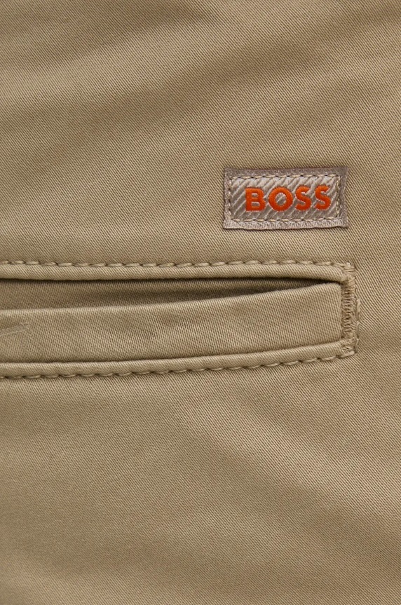 Nohavice BOSS Orange Chino_slim béžová 50510933