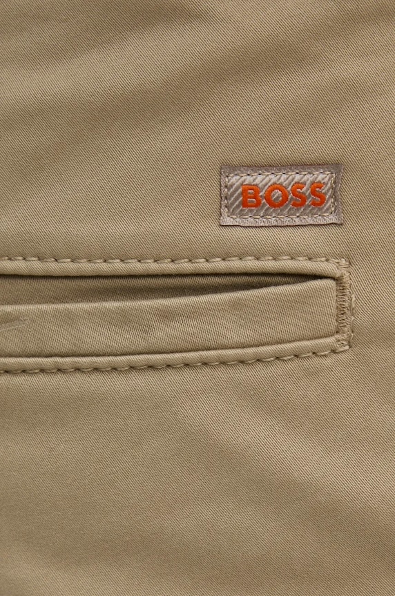 Nohavice BOSS Orange Chino_slim béžová 50510933