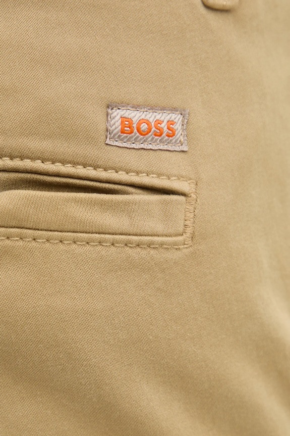 BOSS Orange spodnie Chino_slim zielony 50510933