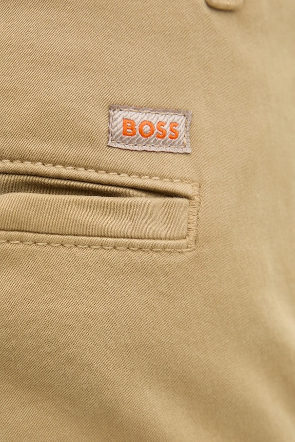 BOSS Orange spodnie Chino_slim zielony 50510933