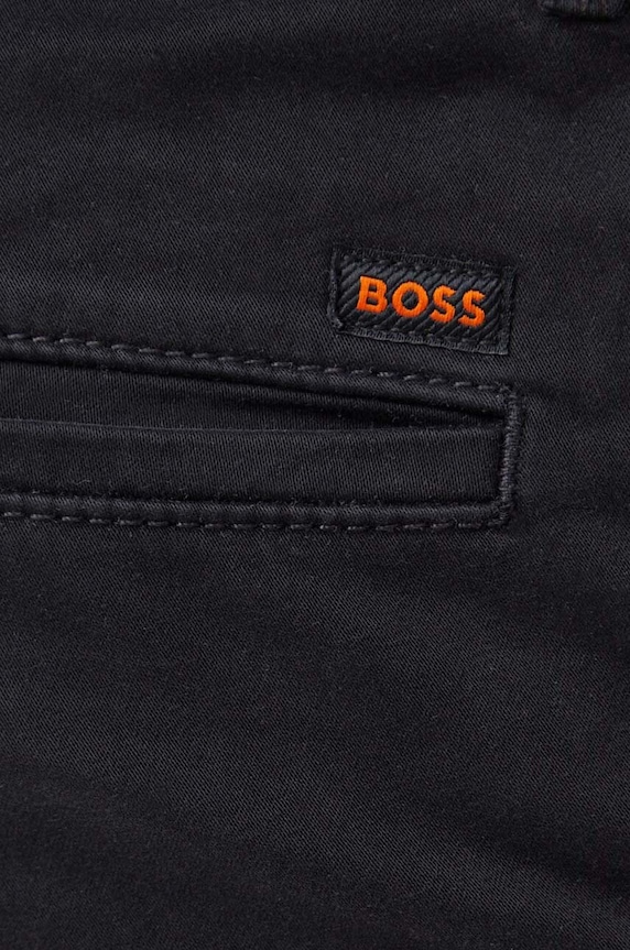 BOSS Orange pantaloni Chino_slim negru 50510933