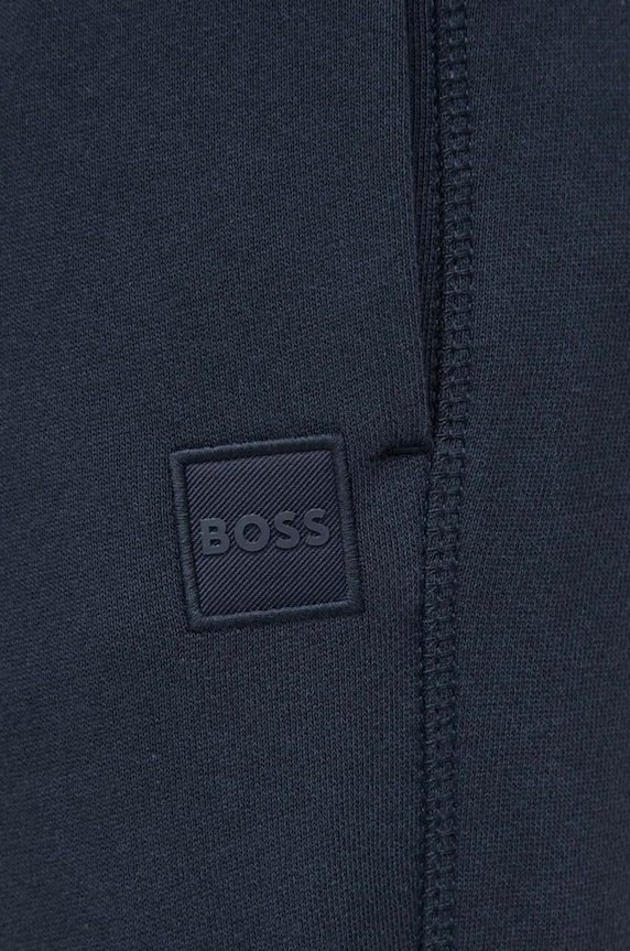 Boss Orange pamut melegítőnadrág sötétkék 50509303