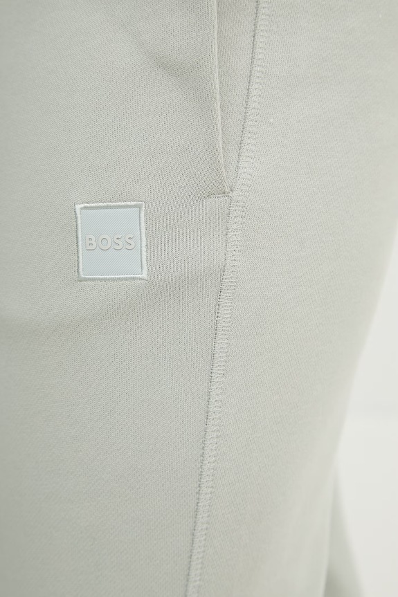 BOSS Orange pantaloni de trening din bumbac verde 50509303