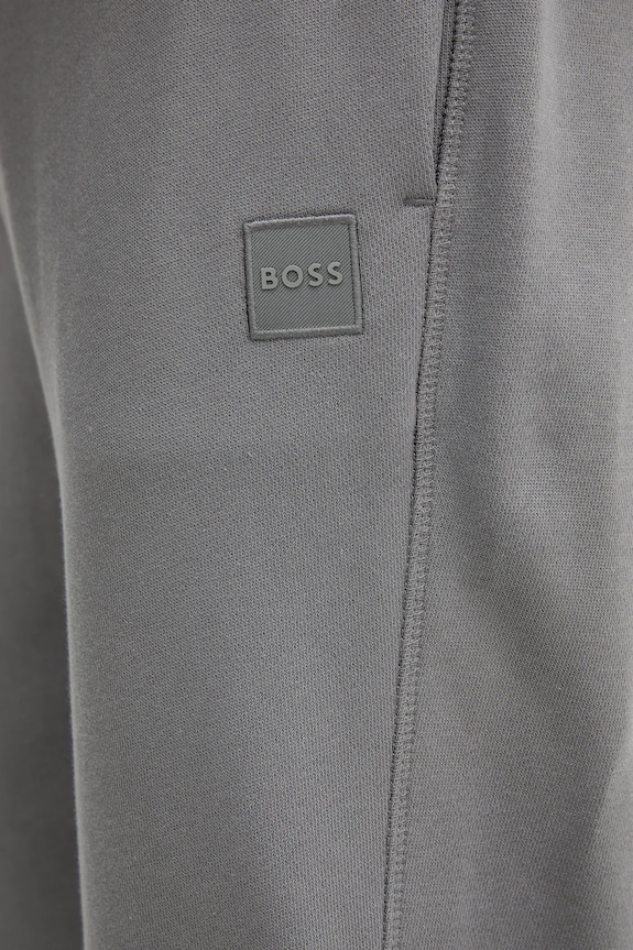Βαμβακερό παντελόνι BOSS Orange San Jared-C γκρί 50509303