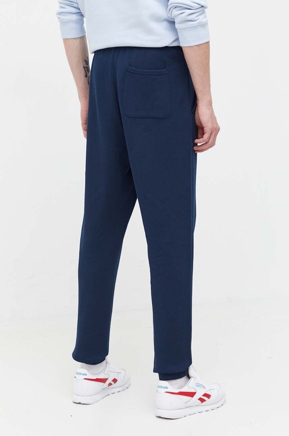 Odzież Tommy Jeans spodnie dresowe bawełniane DM0DM18355 granatowy