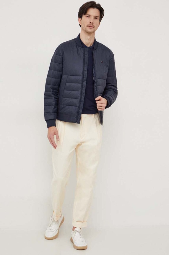 Tommy Hilfiger spodnie MW0MW33919 beżowy SS24