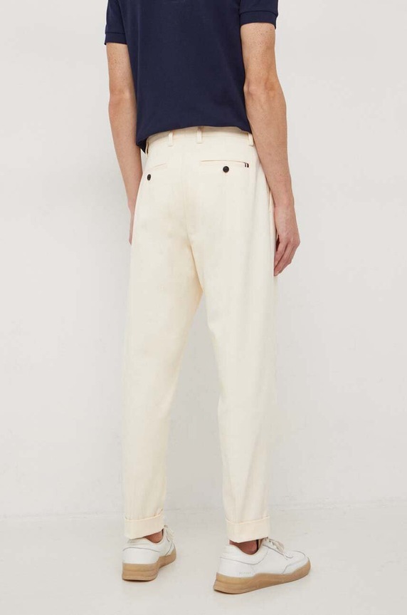 Odzież Tommy Hilfiger spodnie MW0MW33919 beżowy