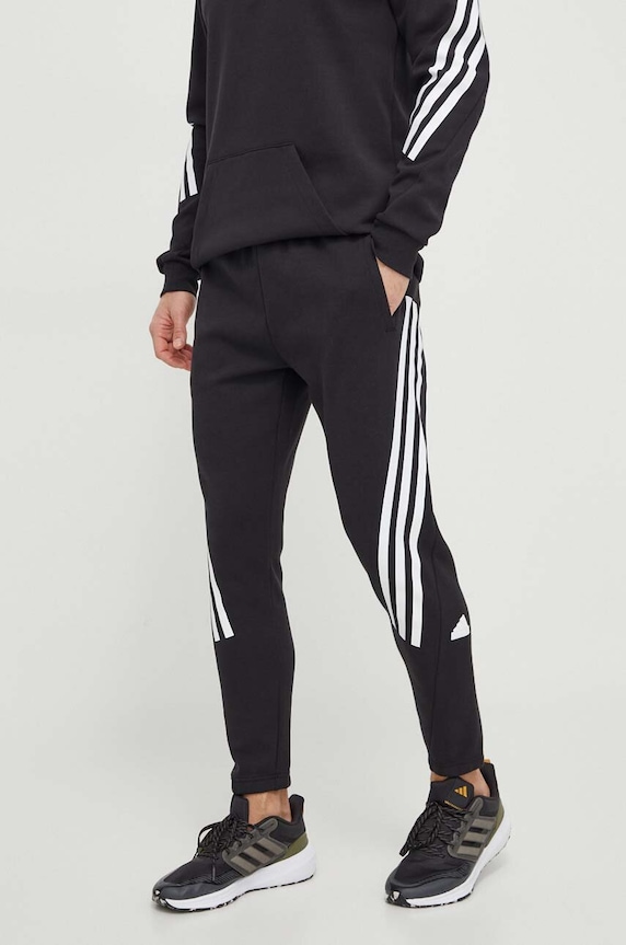 adidas spodnie dresowe Future Icons dzianina czarny IN3310