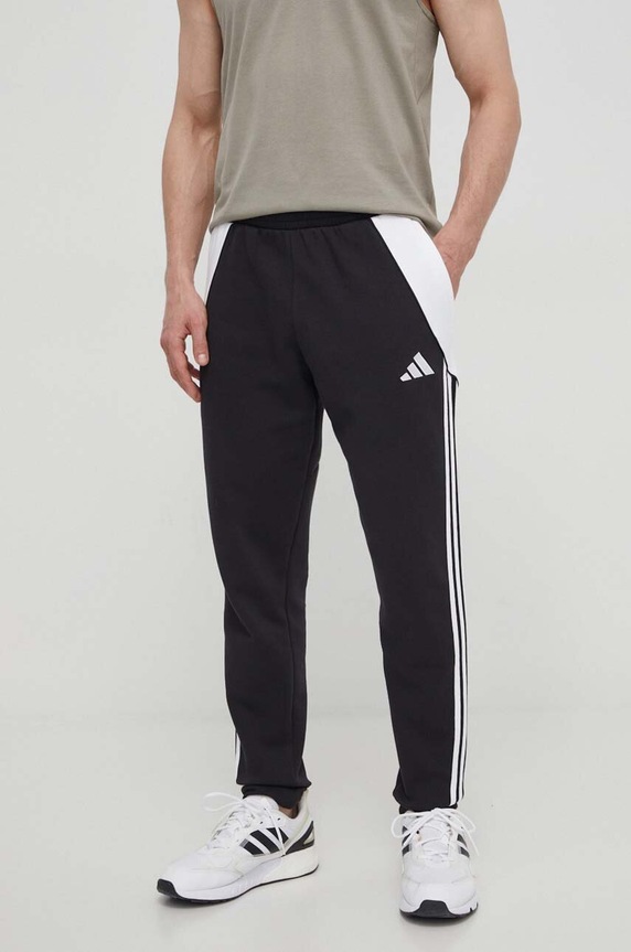 Tepláky adidas Performance Tiro24 pletenina černá IP1976