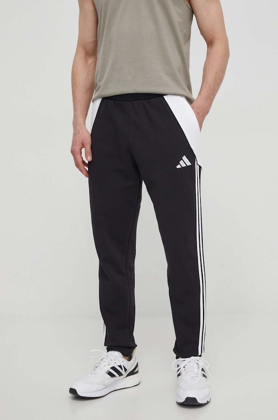 Tepláky adidas Performance Tiro24 pletenina černá IP1976