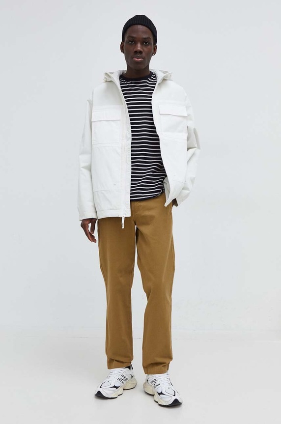 Levi's pantaloni chinos bărbați bumbac drept galben A5753