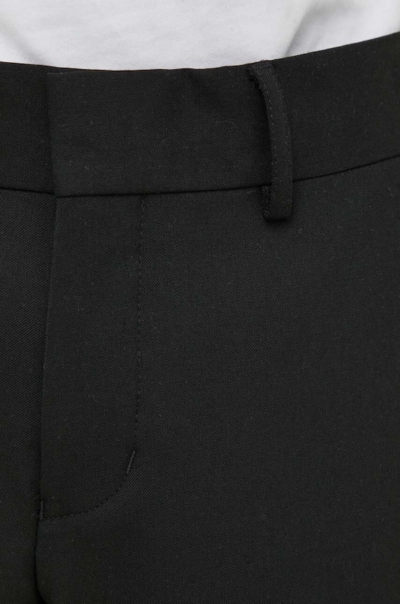 Ruházat Tiger Of Sweden nadrág gyapjú keverékből Trae T72171005 fekete