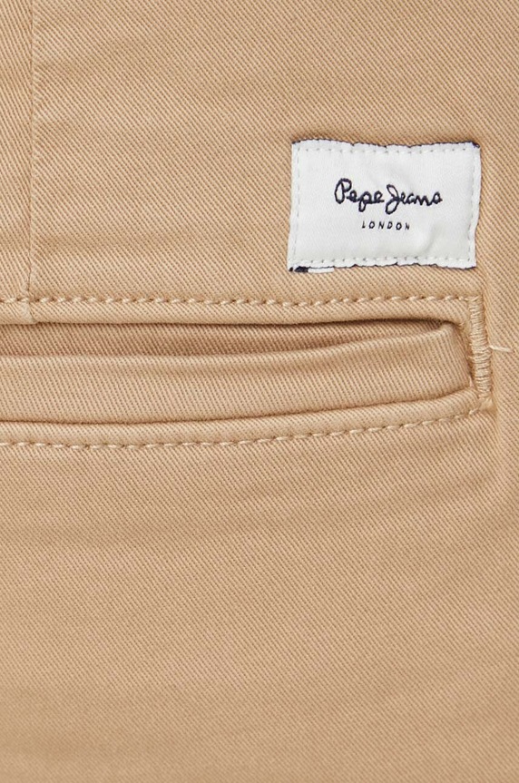 Pepe Jeans spodnie SLIM CARGO beżowy PM211641