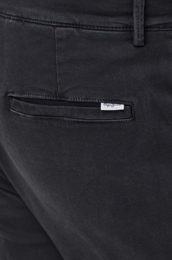 Панталон Pepe Jeans REGULAR CHINO черен PM211643