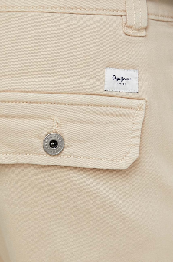 Панталон Pepe Jeans RELAXED MULTI POCKETS PANT бежов PM211682