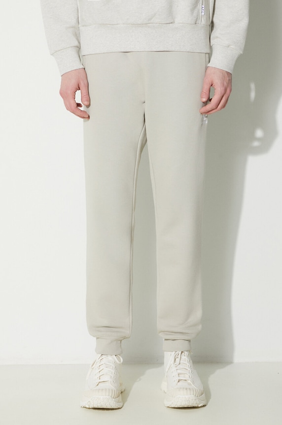 Παντελόνι φόρμας adidas Originals Essential Pant πλεκτό ύφασμα γκρί IR7800