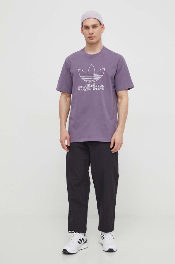 Kalhoty adidas Originals Premium Essentials Sweatpant IS1796 černá SS24
