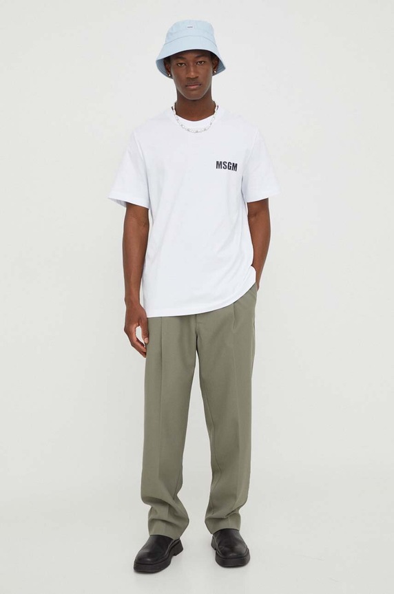 Won Hundred pantaloni 2743.14199 verde SS24