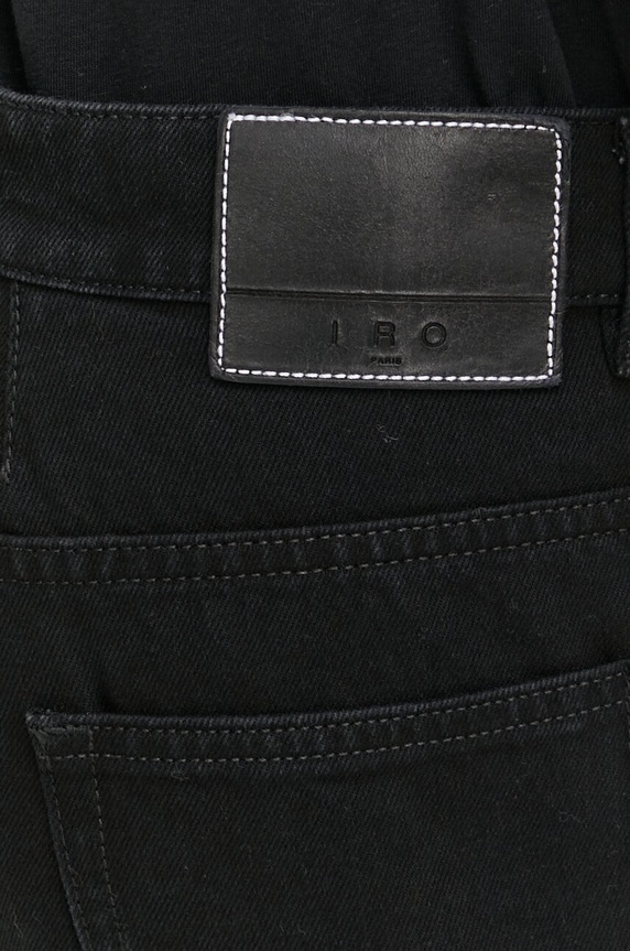 Τζιν παντελόνι IRO μαύρο MF23DAXO
