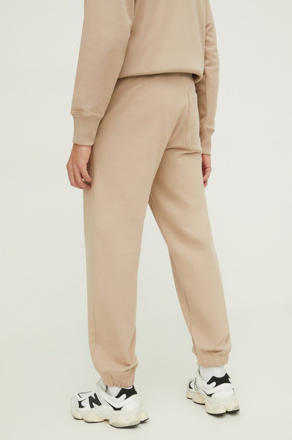 Odzież MSGM spodnie dresowe bawełniane 3640MP500.247000 beżowy