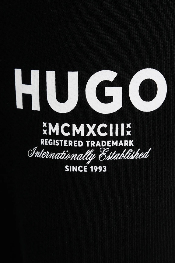Hugo Blue pamut melegítőnadrág fekete 50510734