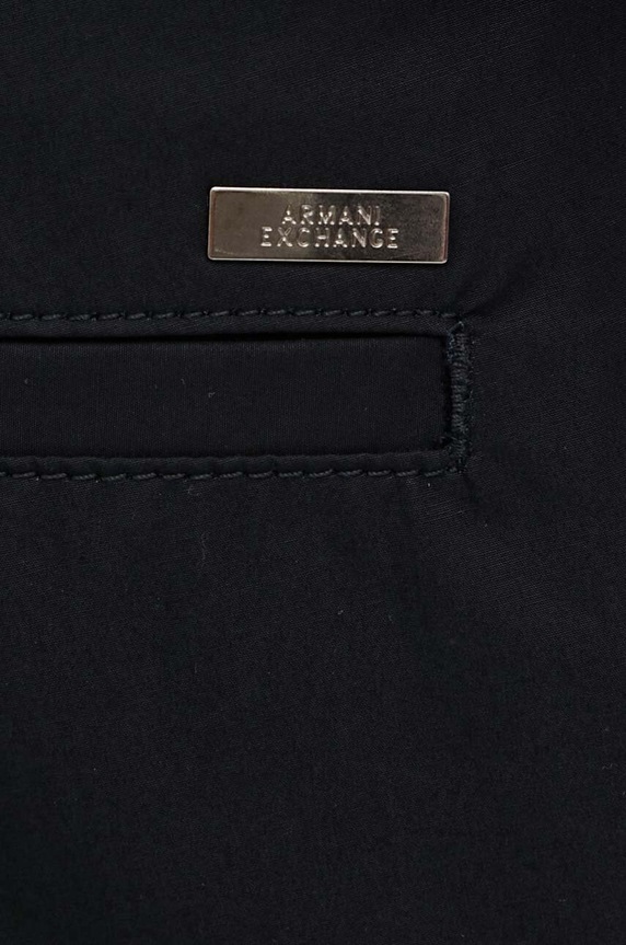 Bavlnené nohavice Armani Exchange čierna 3DZP55.ZN3MZ