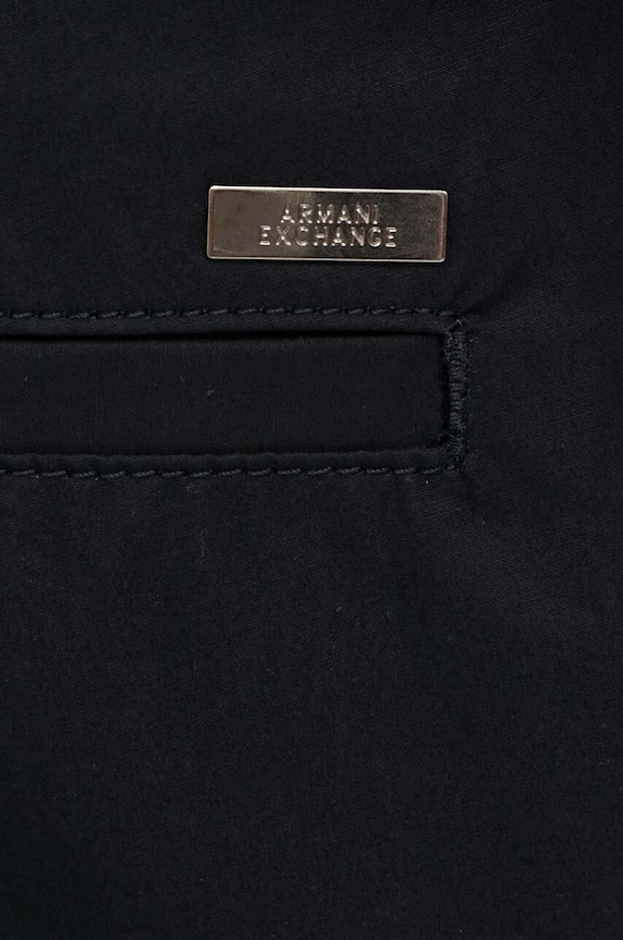 Bavlnené nohavice Armani Exchange čierna 3DZP55.ZN3MZ