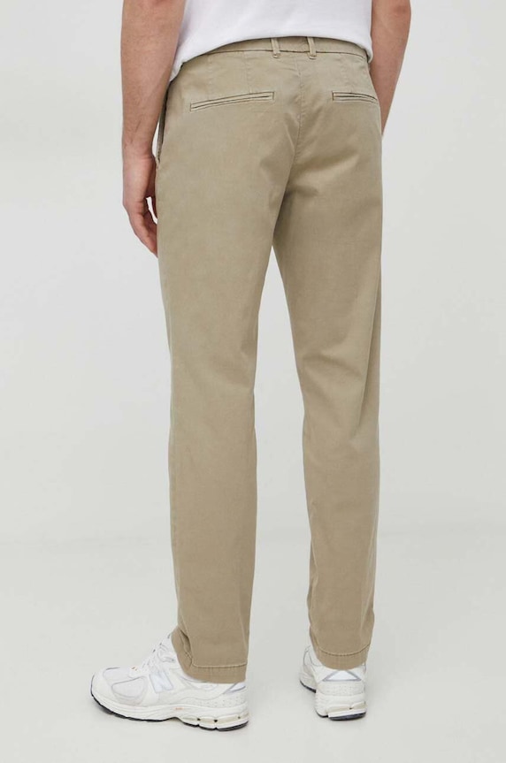 Îmbrăcăminte United Colors of Benetton pantaloni 49QGUF03Q bej