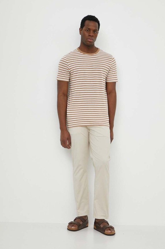 Pepe Jeans spodnie SLIM CHINO 2 PM211699 beżowy SS24