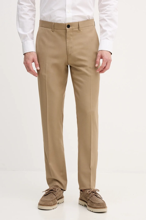 Sisley pantaloni bej 4KI356Y89