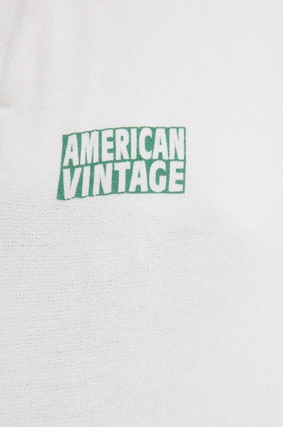 Спортивні штани American Vintage білий MIZU05AE24
