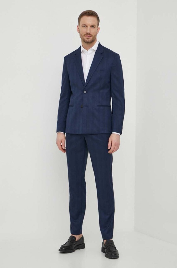 Sisley nadrág 4V7BSF03Y sötétkék SS24