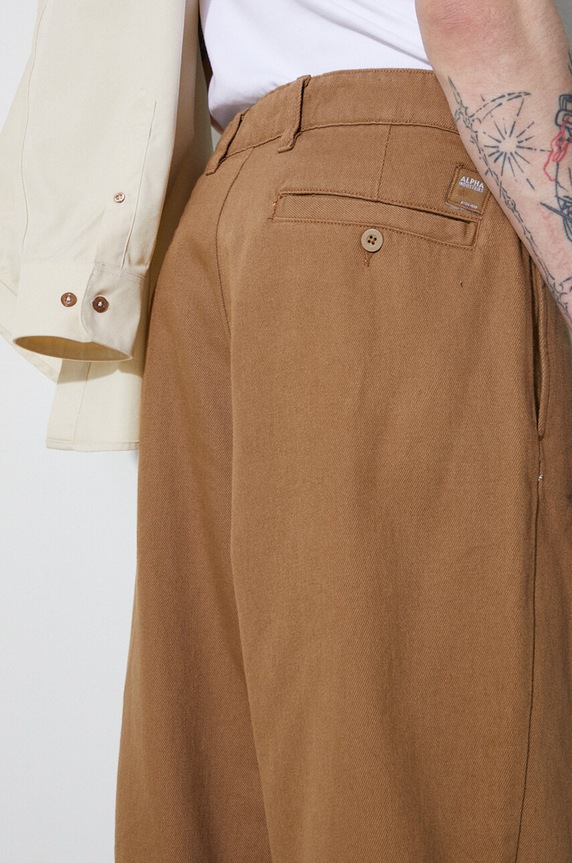 Alpha Industries spodnie Chino beżowy 146202