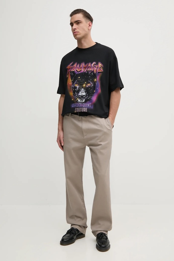 Hlače Alpha Industries Chino 146203 bež SS25
