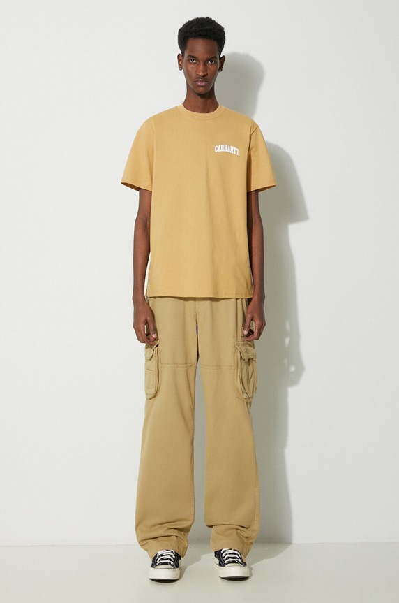 Alpha Industries spodnie bawełniane Jet Pant 101212 zielony SS25