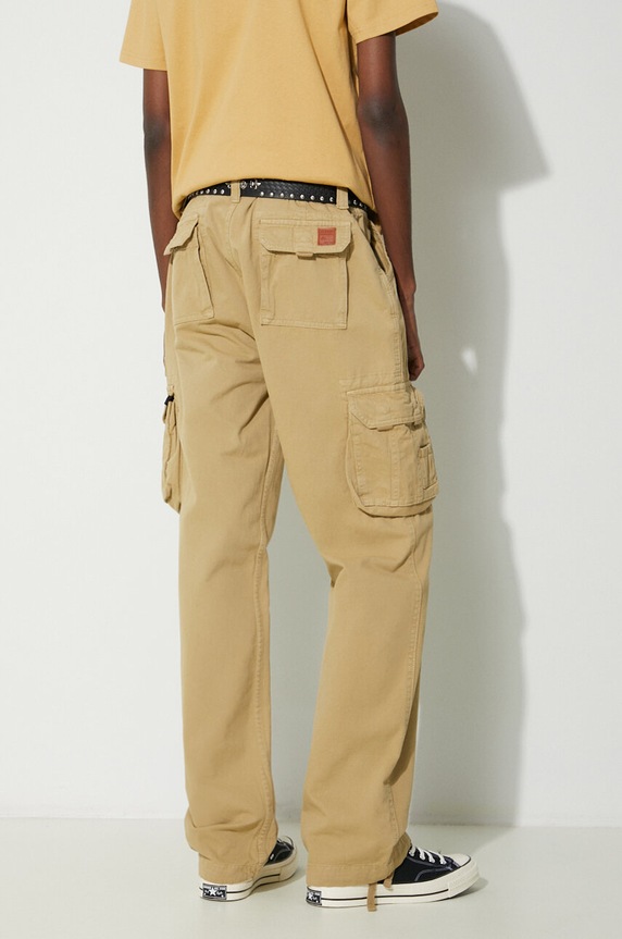 Odzież Alpha Industries spodnie bawełniane Jet Pant 101212 zielony