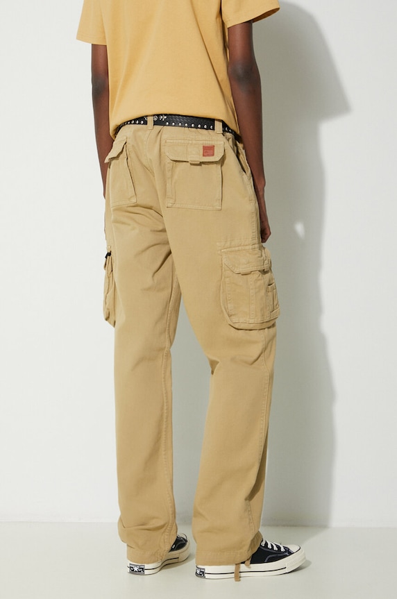 Odzież Alpha Industries spodnie bawełniane Jet Pant 101212 zielony