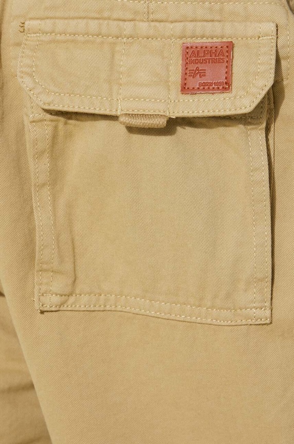Alpha Industries spodnie bawełniane Jet Pant zielony 101212