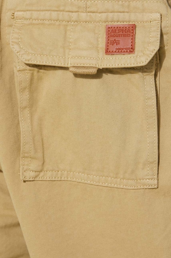 Alpha Industries spodnie bawełniane Jet Pant zielony 101212